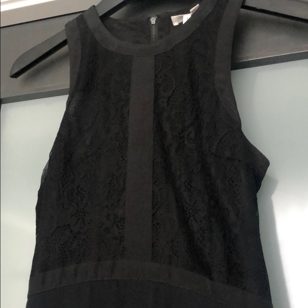 BCBG black gown
